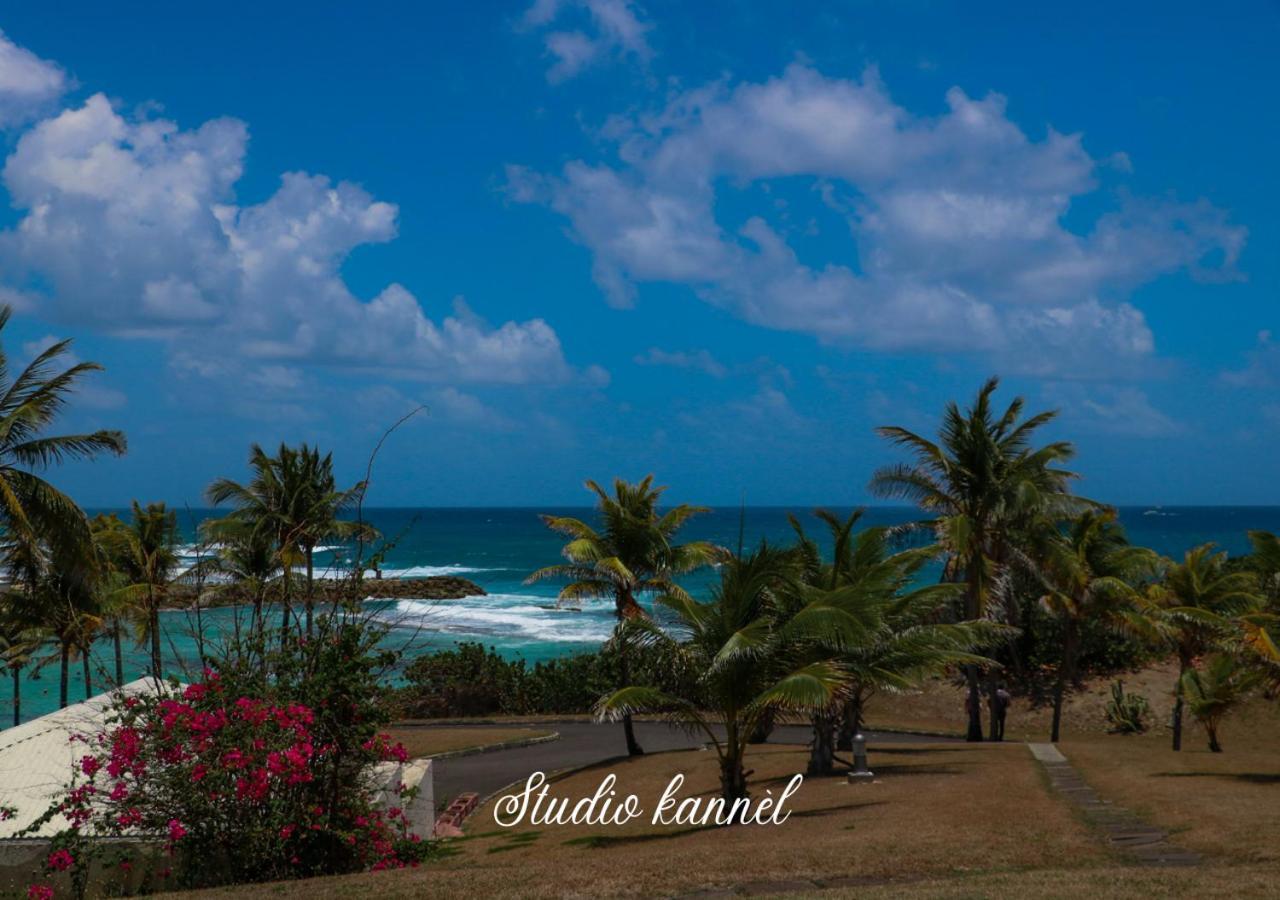 Charmant Studio Kannel Au Manganao Vue Sur Mer Et Panier D'Accueil Offert Saint-Francois  Zewnętrze zdjęcie